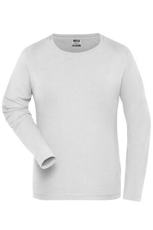 Ladies' BIO Stretch-Longsleeve Work - SOLID -