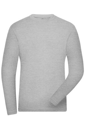 Men's BIO Stretch-Longsleeve Work - SOLID -