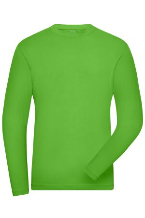 Men's BIO Stretch-Longsleeve Work - SOLID -