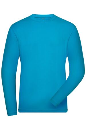 Men's BIO Stretch-Longsleeve Work - SOLID -