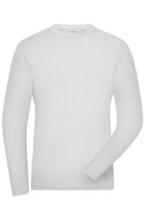 Men's BIO Stretch-Longsleeve Work - SOLID -