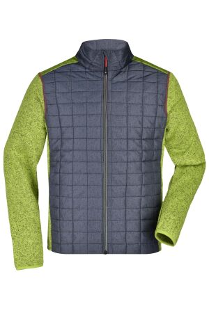 Men's Knitted Hybrid Jacket