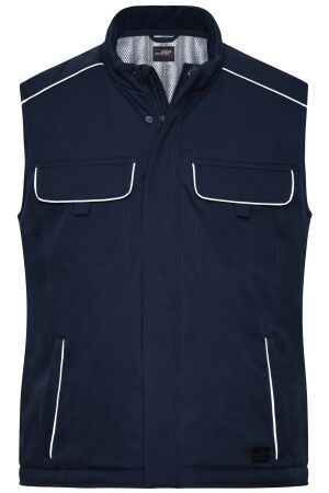 Workwear Softshell Padded Vest - SOLID -