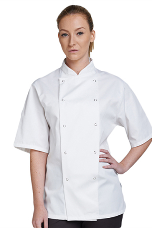 Short Sleeve Chef Jacket