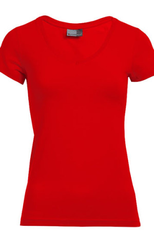 Women's Slim Fit V-Neck-T