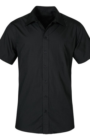 Men`s Poplin Shirt Short Sleeve