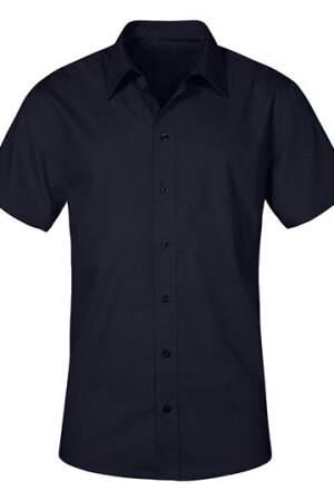 Men`s Poplin Shirt Short Sleeve