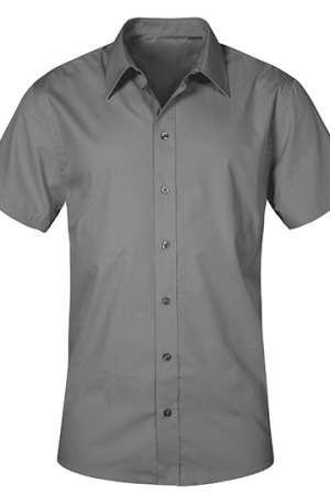 Men`s Poplin Shirt Short Sleeve