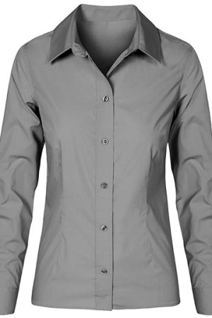 Women`s Poplin Shirt Long Sleeve