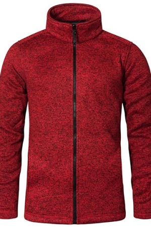 Mens Knit Fleece Jacket C+