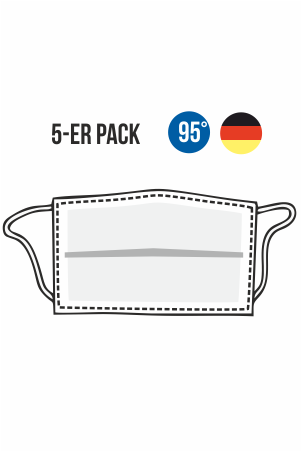 5er Pack Gesichtsmaske #001