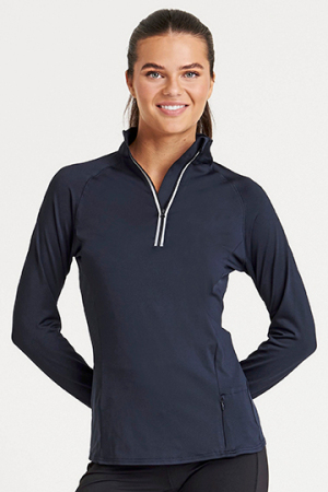 Girlie Cool-Flex 1/2 Zip Top