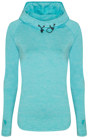 Girlie Cool Cowl Neck Top