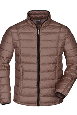 Mens Quilted Down Jacket