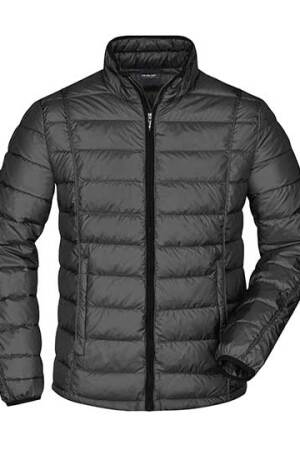 Mens Quilted Down Jacket