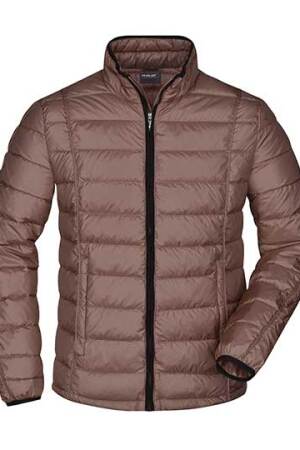 Mens Quilted Down Jacket