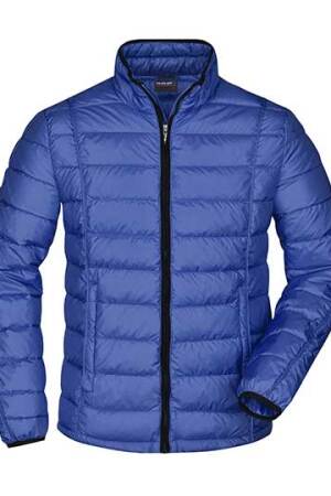 Mens Quilted Down Jacket