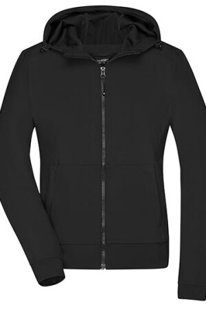 Ladies` Hooded Softshell Jacket