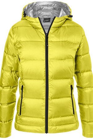 Ladies' Hooded Down Jacket