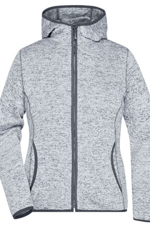 Ladies´ Knitted Fleece Hoody