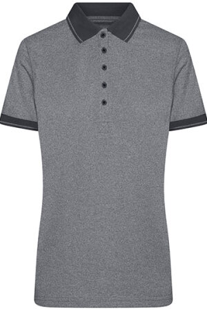 Ladies` Heather Polo