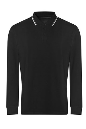 Long Sleeve Tipped 100 Polo