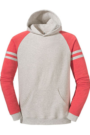 Nublend® Varsity Colour-Block Hooded Sweatshirt