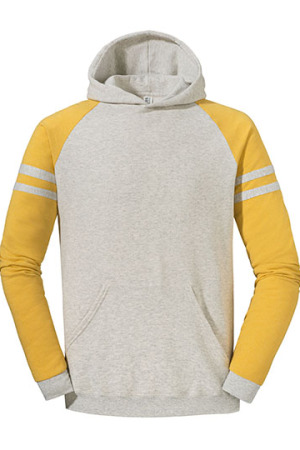 Nublend® Varsity Colour-Block Hooded Sweatshirt