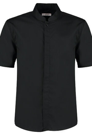 Men´s Bar Shirt Mandarin-Collar Shortsleeve