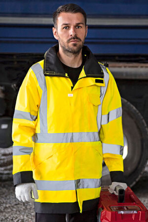 Hi-Vis Light Rain Jacket Kaunas