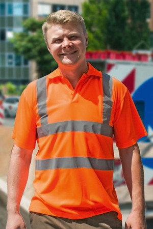 Hi-Viz Polo Shirt EN ISO 20471