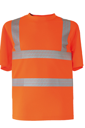 Hi-Viz Broken Reflective T-Shirt EN ISO 20471