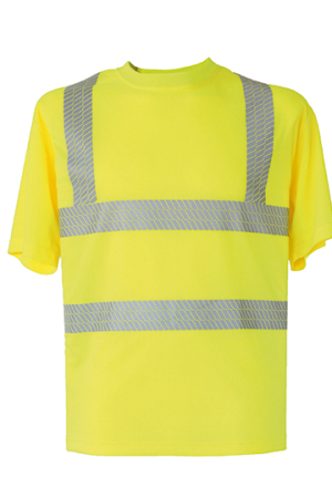 Hi-Viz Broken Reflective T-Shirt EN ISO 20471