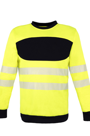 EOS Hi-Vis Workwear Sweatshirt With Printing Area