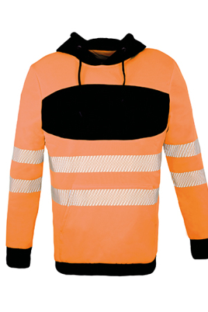 EOS Hi-Vis Workwear Hoody With Printing Area