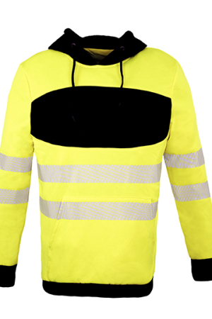 EOS Hi-Vis Workwear Hoody With Printing Area