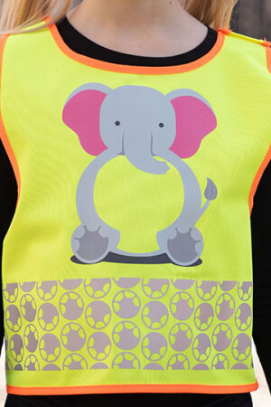 Children's Safety Vest Funtastic Wildlife CO² Neutral