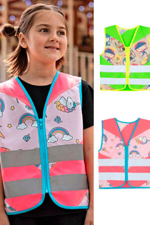 Children´s Safety Vest Action Fantasy CO² Neutral