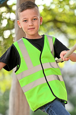 Childrens Safety Vest Esbjerg - 4 Reflective Stripes