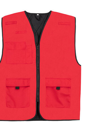 Padded Multifunctional Work Vest Kiel CO² Neutral