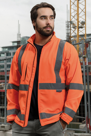 Hi-Viz Softshelljacket