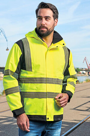 Premium Hi-Vis Broken Reflex Softshell Jacket Copenhagen