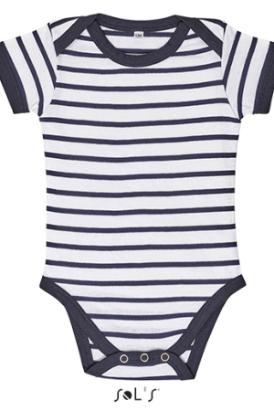 Baby Striped Bodysuit Miles