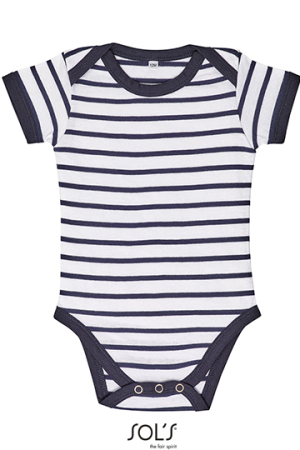 Baby Striped Bodysuit Miles