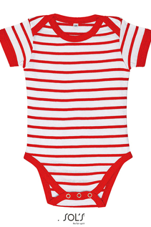 Baby Striped Bodysuit Miles