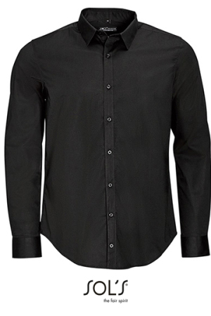 Men`s Long Sleeve Stretch Shirt Blake