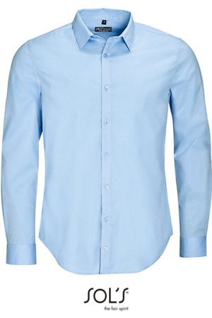 Men`s Long Sleeve Stretch Shirt Blake