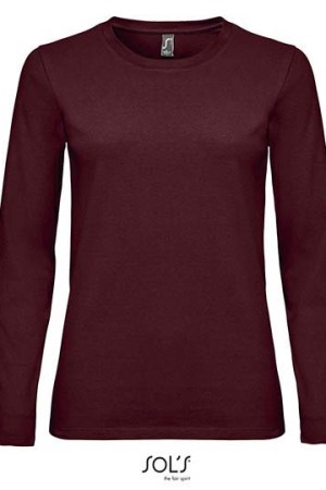 Womens Long-Sleeve T-Shirt Imperial