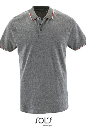 Mens Heather Polo Shirt Paname