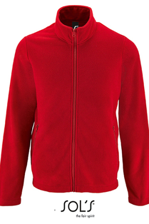 Mens Plain Fleece Jacket Norman